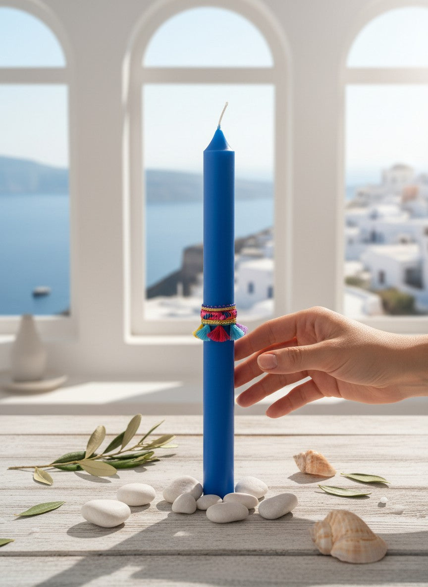 Easter Candle Greek Collection