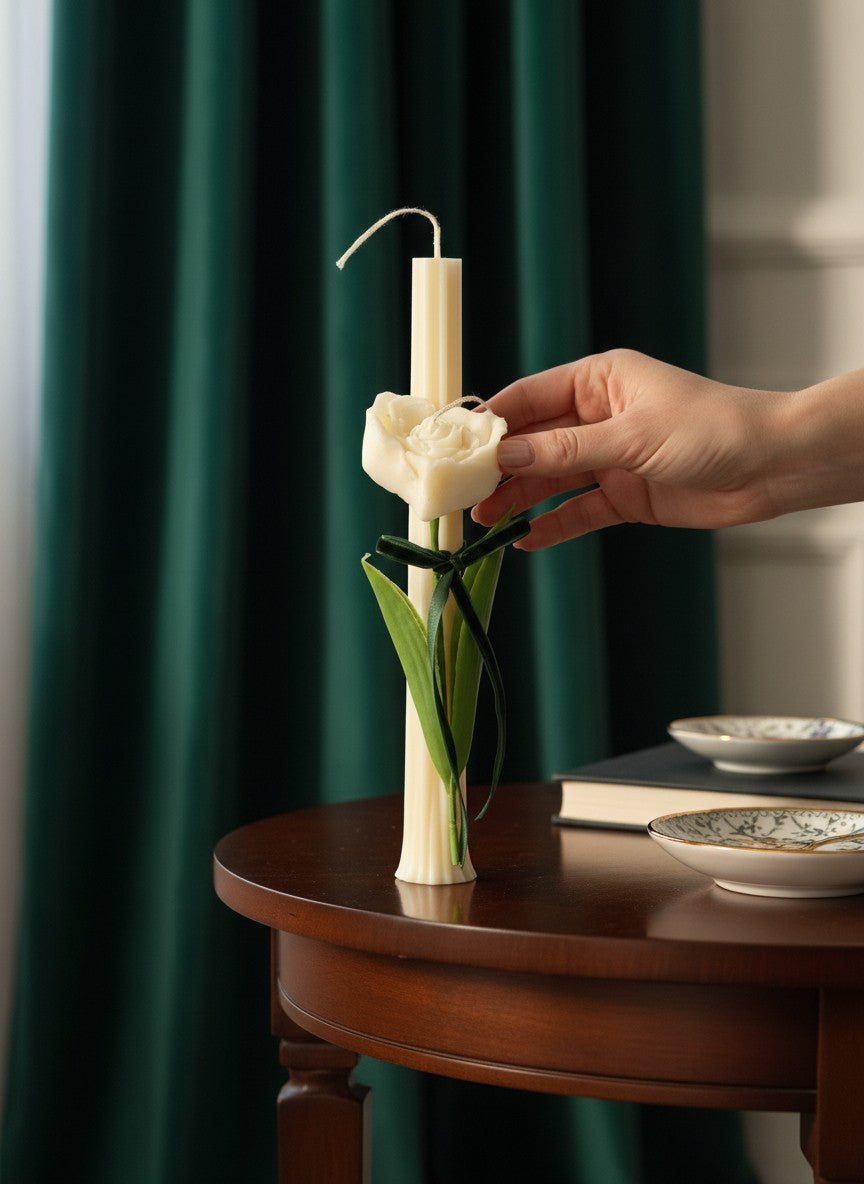 Easter Candle Flower